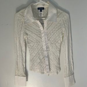 Bebe long sleeve shirt/blouse NWT